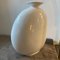 Modern Italian White Ceramic Vase by Ceramica Plinio, 1980s 5