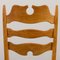 Danish Oak Razor Chairs by Henning Kjærnulf for EG Kvalitetsmøbler, 1960s, Set of 6, Image 17