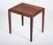 Mid-Century Danish Nesting Tables in Rosewood by Johannes Andersen for Silkeborg, 1960, Set of 3 7