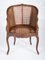 Französische Vintage Sessel aus Buche, 1960, 2er Set 6