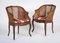 Vintage French Armchairs in Beech, 1960, Set of 2 1