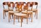 Vintage Danish Teak Dining Chairs by Helge Sibast, 1960s, Set of 6 3