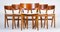 Vintage Danish Teak Dining Chairs by Helge Sibast, 1960s, Set of 6 1