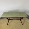 Dining Table with Back Glass Top in the style of Ico Parisi, 1950s 6