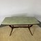 Dining Table with Back Glass Top in the style of Ico Parisi, 1950s, Image 6