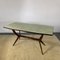Dining Table with Back Glass Top in the style of Ico Parisi, 1950s 7