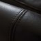 Vintage Black Leather Two-Seater Sofa by H.J. Luxor, Denmark, 1970s, Image 12