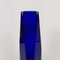 Large Mid-Century Faceted Sommerso Murano Glass Vase attributed to Flavio Poli for Alessandro Mandruzzato, Italy, 1960s 3