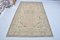 Traditional Faded Hand Knotted Bedroom Rug 1