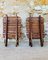 Vintage Slatted Folding Chairs, 1950s, Set of 2 17