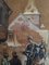 Edouard Castre, Militaires en discussioni, 1901, Acquarello, inchiostro e tempera su cartone, con cornice, Immagine 5