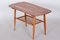 Mid-Century Coffee Table in Cherry & Rattan, Czechia, 1950s, Image 6