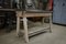 Industrial Console Table in Fir and Metal, 1930s 4