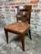 Dining Chairs in Wood and Skai, 1940s, Set of 6, Image 6