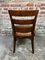 Dining Chairs in Wood and Skai, 1940s, Set of 6 4