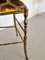 Italienischer Mid-Century Chiavari Stuhl aus Messing, 1970er 6