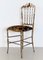 Sedia Chiavari Mid-Century in ottone, Italia, anni '70, Immagine 11