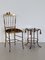 Chaise Chiavari Mid-Century en Laiton, Italie, 1970s 9