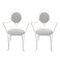 Mid-Century Modern Wire Chairs in Wrought Iron, Set of 2, Image 1