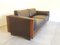 Modular Black Leather & Walnut Mod. 920 Sofas by Afra & Tobia Scarpa for Cassina, 1967, Set of 2 20