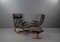 Siesta Armchair and Footstool by Ingmar Relling for Westnofa, Norwegian, 1960s, Set of 2 26