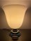 Vintage Art Deco Glass Table Lamp in the style of Mazda, 1950s, Image 11