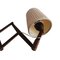 Scandinavian Wooden Scissor Wall Light, 1960s, Image 7