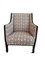 Vintage Armchair in Wood & Fabric, 1940s, Image 1