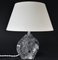Crystal Table Lamp by Daum, France, 1970s 14