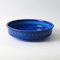 Large Italian Blue Ceramic Bowl from Bellini, 1970s 7