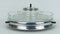 Vintage Art Deco Lazy Susan Relish Servierwagen mit drehbarem Tablett 3