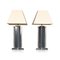 American Acrylic Glass Table Lamps, 1960, Set of 2 1