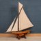 20th Century English Gaff Rigged Racing Wood Pond Yacht, 1910s, Image 2