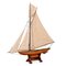 20th Century English Gaff Rigged Racing Wood Pond Yacht, 1910s, Image 1