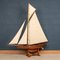 20th Century English Gaff Rigged Racing Wood Pond Yacht, 1910s, Image 2