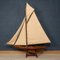 20th Century English Gaff Rigged Racing Wood Pond Yacht, 1910s 3