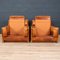 20th Century Leather Armchairs by Roche Bobois, France, 1970s, Set of 2, Image 5