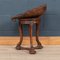 Fruitwood Grotto Piano Stool, Venice, 1880s 2