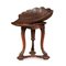 Fruitwood Grotto Piano Stool, Venice, 1880s 1