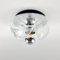 Vintage Glass Ceiling Light or Sconce by Koch & Lowy for Peill & Putzler, Germany, 1970s, Image 2