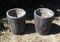 Foundry Crucibles, 1920s, Set of 2 3