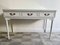 Vintage White Dressing Table with Drawers 3