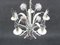 Hollywood Regency Floral Chandelier, 1970s 9