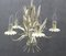 Hollywood Regency Floral Chandelier, 1970s 2