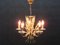 Hollywood Regency Floral Chandelier, 1970s, Image 11