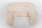Oval Travertine Coffee Table, 1970s, Image 3