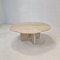 Table Basse en Travertin, Italie, 1980s 1