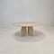 Table Basse en Travertin, Italie, 1980s 2