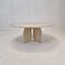 Italian Travertine Coffee Table, 1980s 5