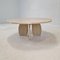 Italian Travertine Coffee Table, 1980s 7